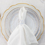 Casafina by Costa Nova FRANCESCA SCALLOPED GLASS CHARGER PLATE