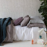 Bella Notte Linens SILK VELVET QUILTED BLANKET