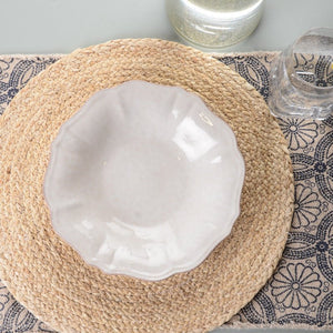 Casafina by Costa Nova IMPRESSIONS SOUP PASTA PLATE White