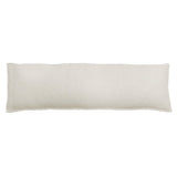 Pom Pom At Home MONTAUK FILLED BODY PILLOW Cream 18x60