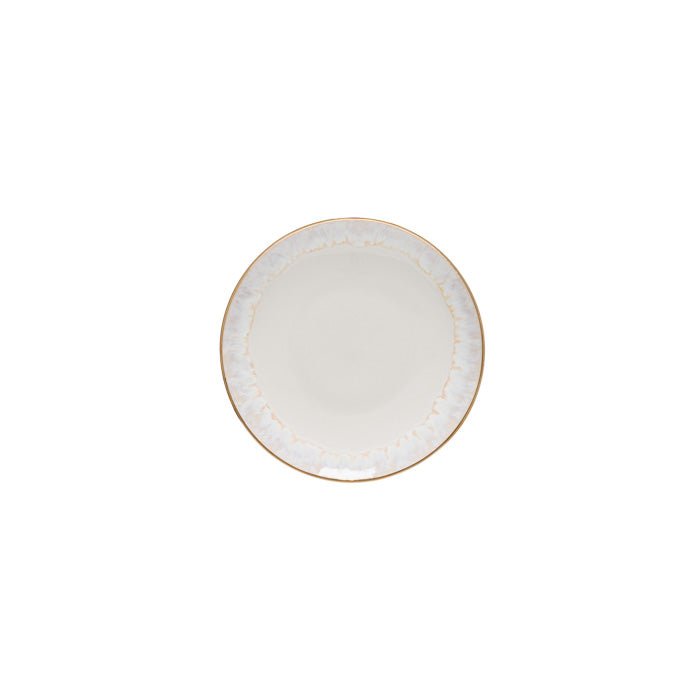 Casafina by Costa Nova TAORMINA BREAD PLATE White_Gold