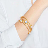 Julie Vos CALYPSO BANGLE BRACELET