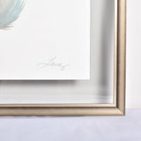 By Lacey MEDIUM FLOATED FRAMED FEATHER PAINTING - SERIES 11 NO 1