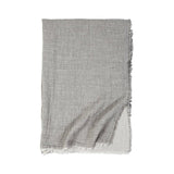 Pom Pom At Home HERMOSA OVERSIZED THROW BLANKET Light Grey_Cream 60x90
