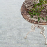 Dash and Albert HONEYCOMB WOVEN WOOL RUG French Blue_Ivory