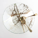 Annieglass JAXSON LARGE SERVING BOWL Gold 13.5