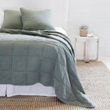 Pom Pom At Home ANTWERP COVERLET Moss