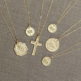 Madison Sterling Jewelry BIBLE VERSE CROSS NECKLACE