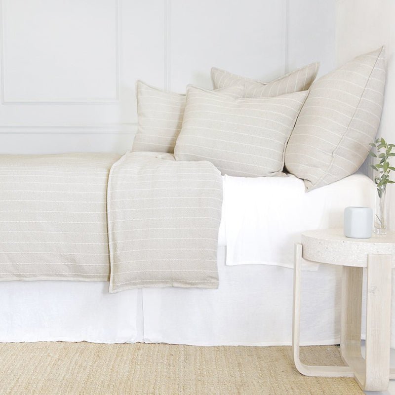 Pom Pom At Home HENLEY FILLED BIG PILLOW Oat 28x36