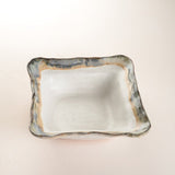 Etta B Pottery MEDIUM SQUARE BOWL Magnolia