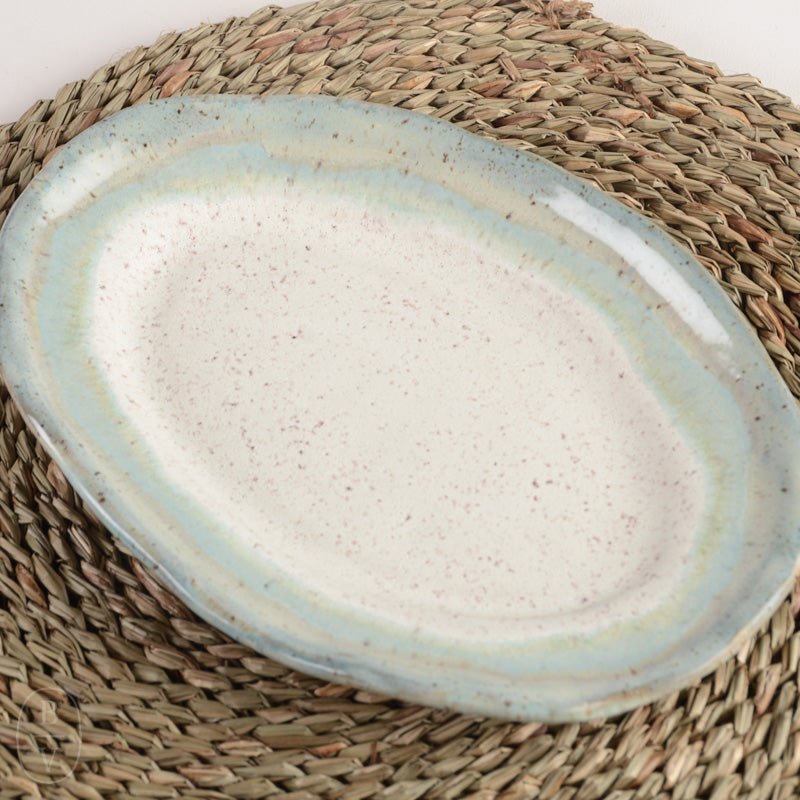 Etta B Pottery SMALL OVAL PLATTER