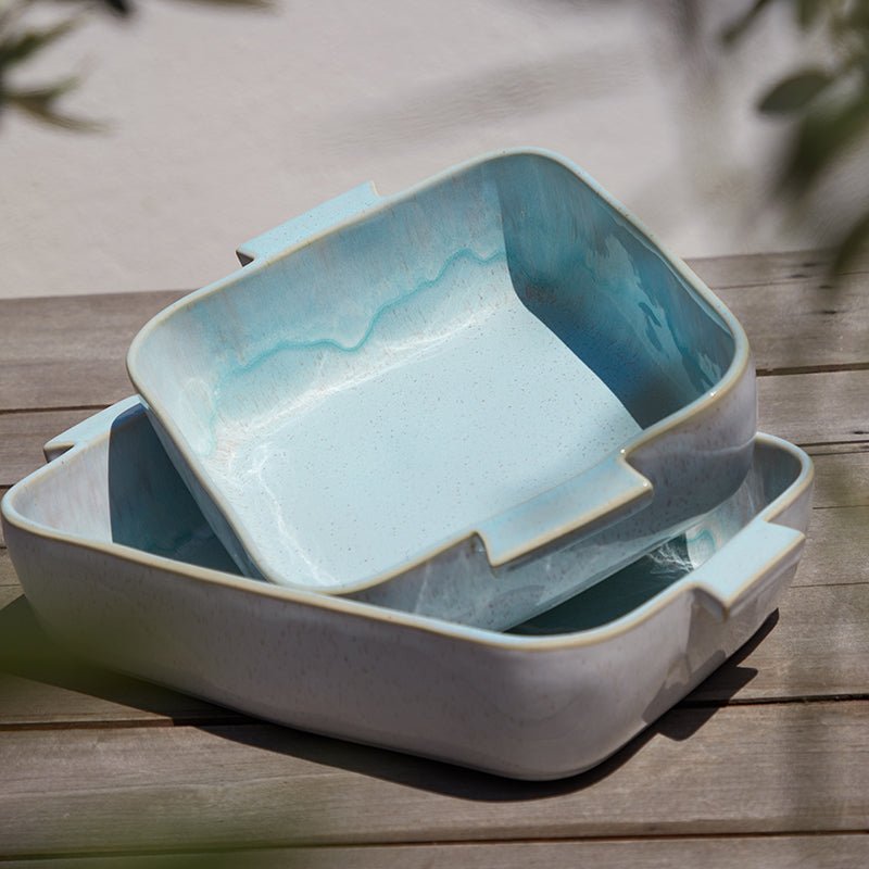Casafina by Costa Nova EIVISSA RECTANGULAR BAKER Sea Blue
