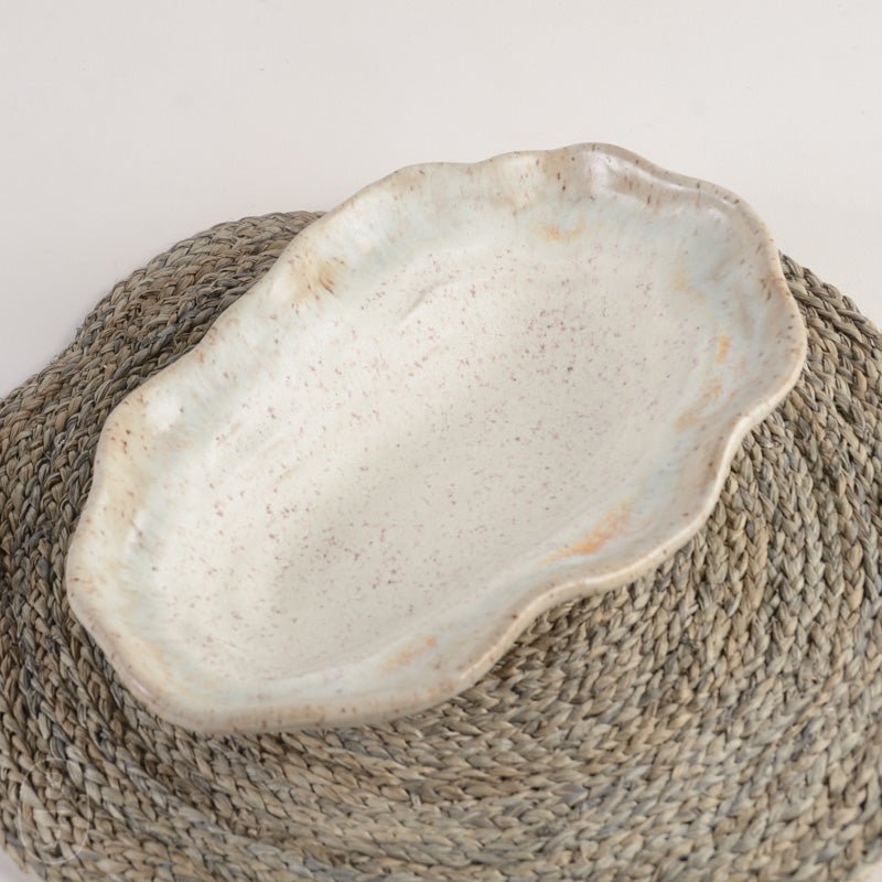 Etta B Pottery ORGANIC CANDY DISH Dogwood