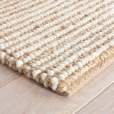 Dash and Albert TWIGGY WOVEN WOOL/JUTE RUG