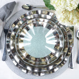 Annieglass RUFFLE SALAD PLATE