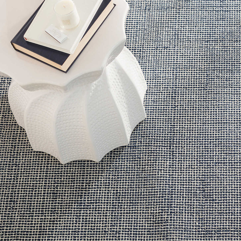 Dash and Albert MATRIX TUFTED WOOL RUG Ink