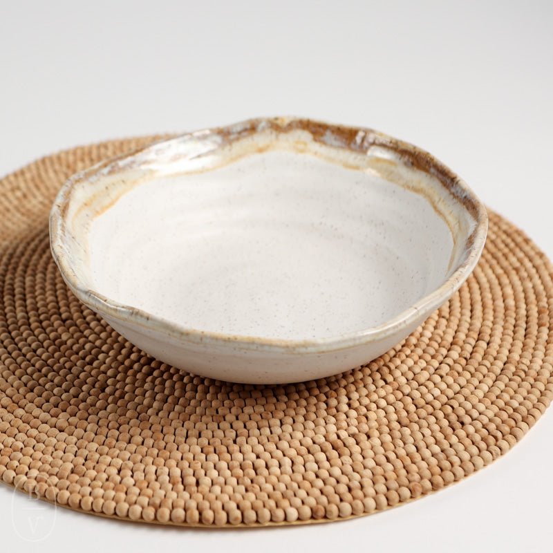 Etta B Pottery ORGANIC BOWL Cottonwood