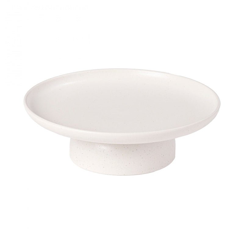 Casafina PACIFICA FOOTED PLATE White