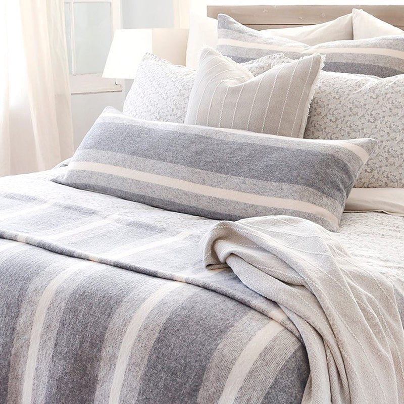 Pom Pom At Home ALPINE PILLOW Grey_Ivory 14 x 40