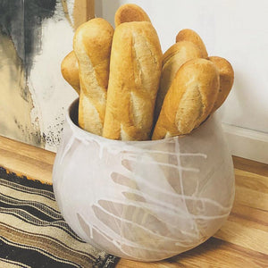 Alex Marshall Studios TAPERED PLANTER Stone Large