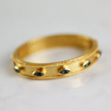 Julie Vos MONACO HINGE BANGLE BRACELET