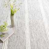 Dash and Albert MALTA WOVEN WOOL RUG Grey