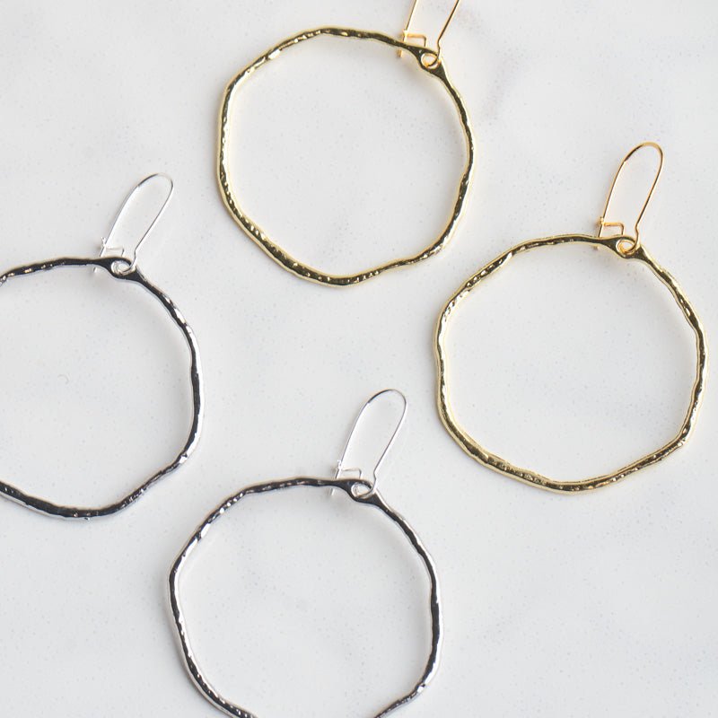 Virtue BRANCH HOOP EARRINGS