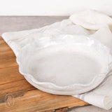 Etta B Pottery PIE/QUICHE DISH Simply White