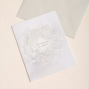 E Frances Paper WEDDING WISHES CARD