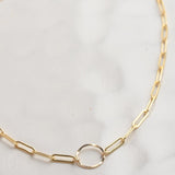 Ellen Hays Jewelry SINGLE RING CHAIN N2090 NECKLACE