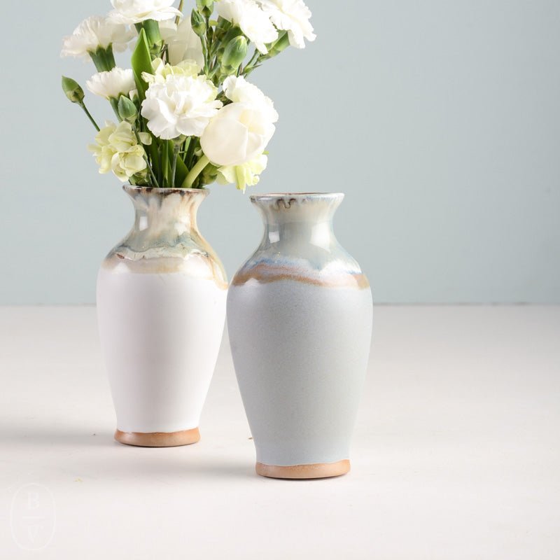 Etta B Pottery BUD VASE Peaceful Lapis