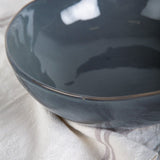 Alex Marshall Studios ROUND BOWL Blue Gray 9