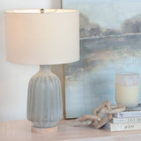 Jamie Young Company FROSTED GLASS TABLE LAMP