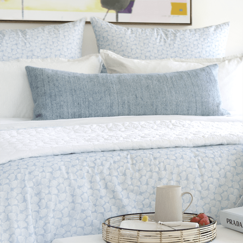 Pom Pom At Home HENDRICK FILLED PILLOW Sky 14x40