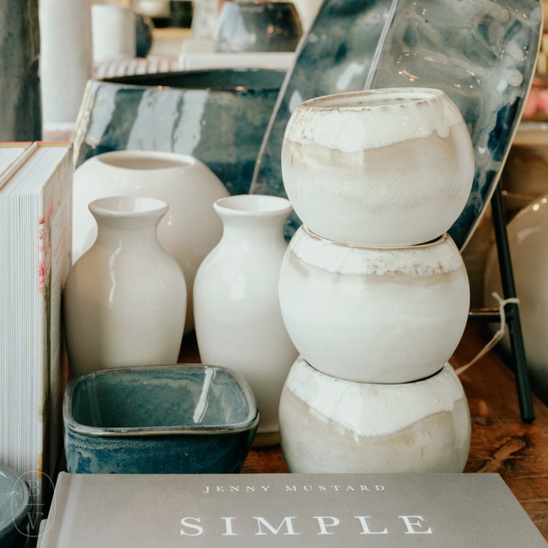 Etta B Pottery GLOBE VASE