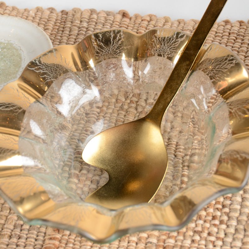 Annieglass RUFFLE BOWL