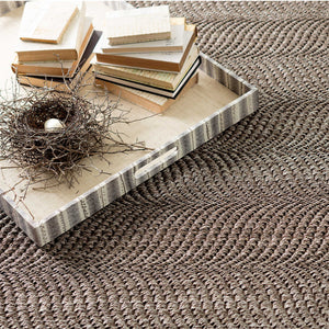 Dash and Albert WAVE WOVEN SISAL RUG