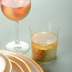Zodax FEZ CUT GLASS TUMBLER