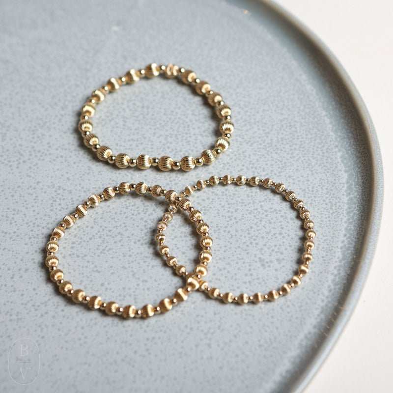 eNewton Design DIGNITY GRATEFUL PATTERN BEAD BRACELET