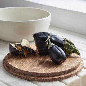 Casafina by Costa Nova PACIFICA SERVING BOWL WITH OAK WOOD LID