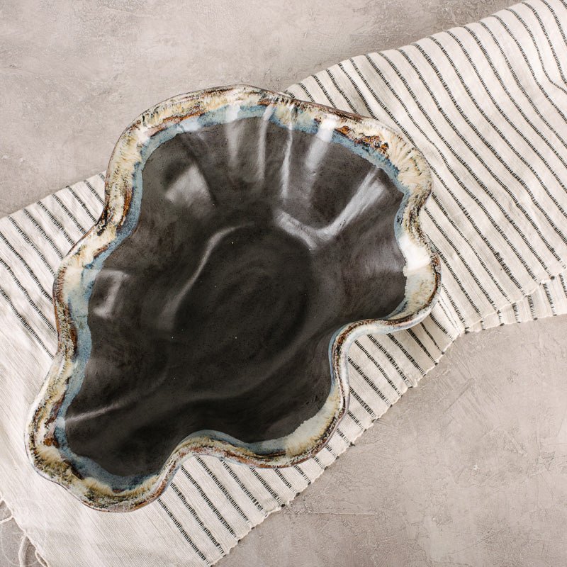 Etta B Pottery ACCENT SERVING BOWL