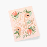 Rifle Paper Co BLUSHING BRIDESMAID CARD