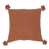 Pom Pom At Home MONTAUK FILLED TASSEL PILLOW Terra Cotta 20x20