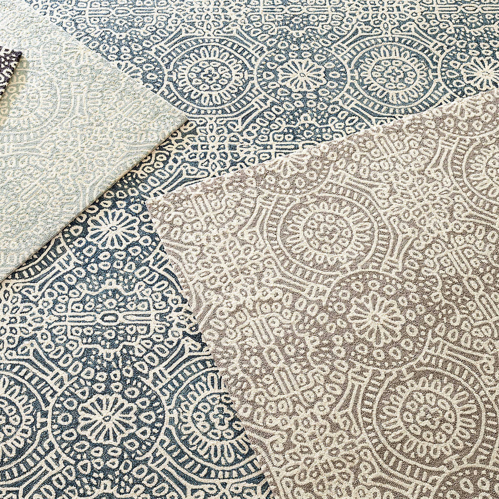 Dash and Albert TEMPLE MICRO HOOKED WOOL RUG