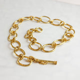 Julie Vos MONACO LINK NECKLACE Gold