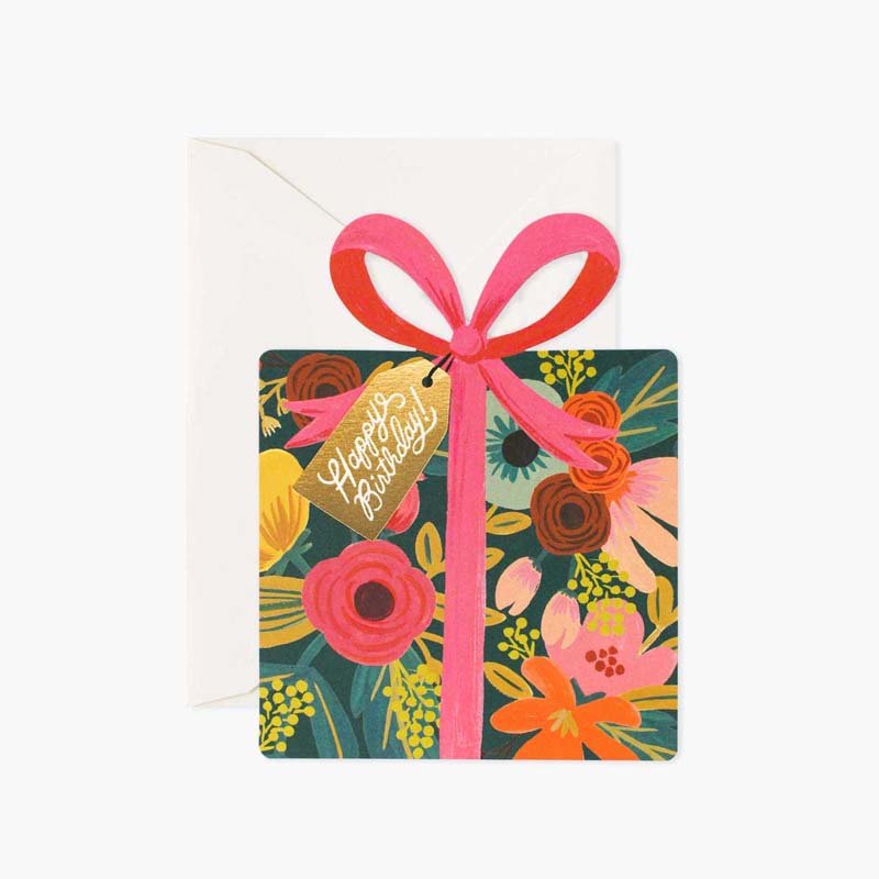 Rifle Paper Co BIRTHDAY PRESENT CARD