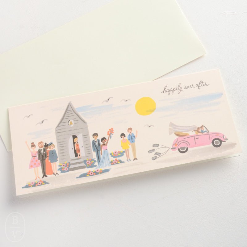 Rifle Paper Co WEDDING SEND OFF NO 10 CARD