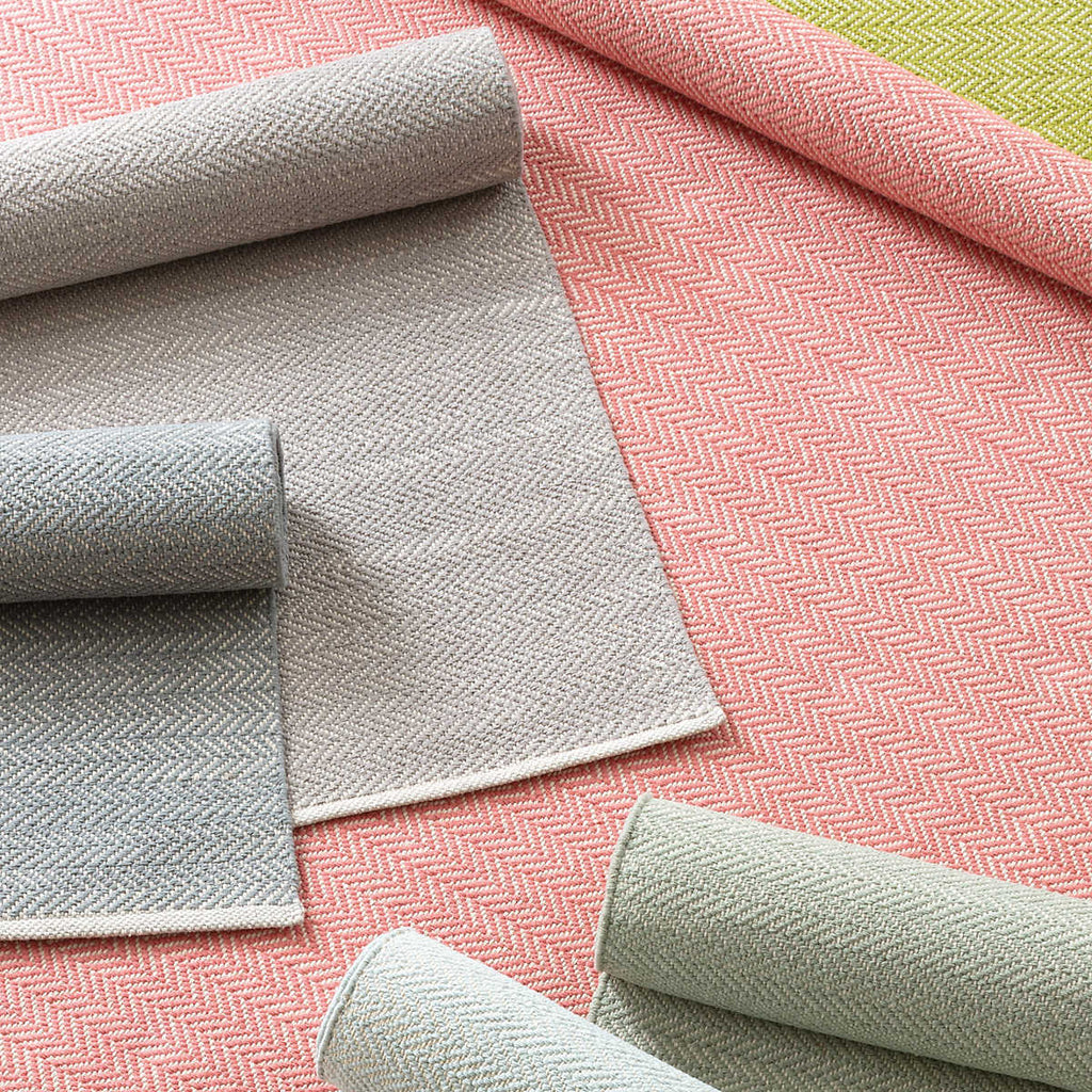 Dash and Albert HERRINGBONE WOVEN COTTON RUG