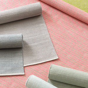 Dash and Albert HERRINGBONE WOVEN COTTON RUG