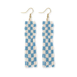 Ink and Alloy HARRIET EARRINGS Light Blue